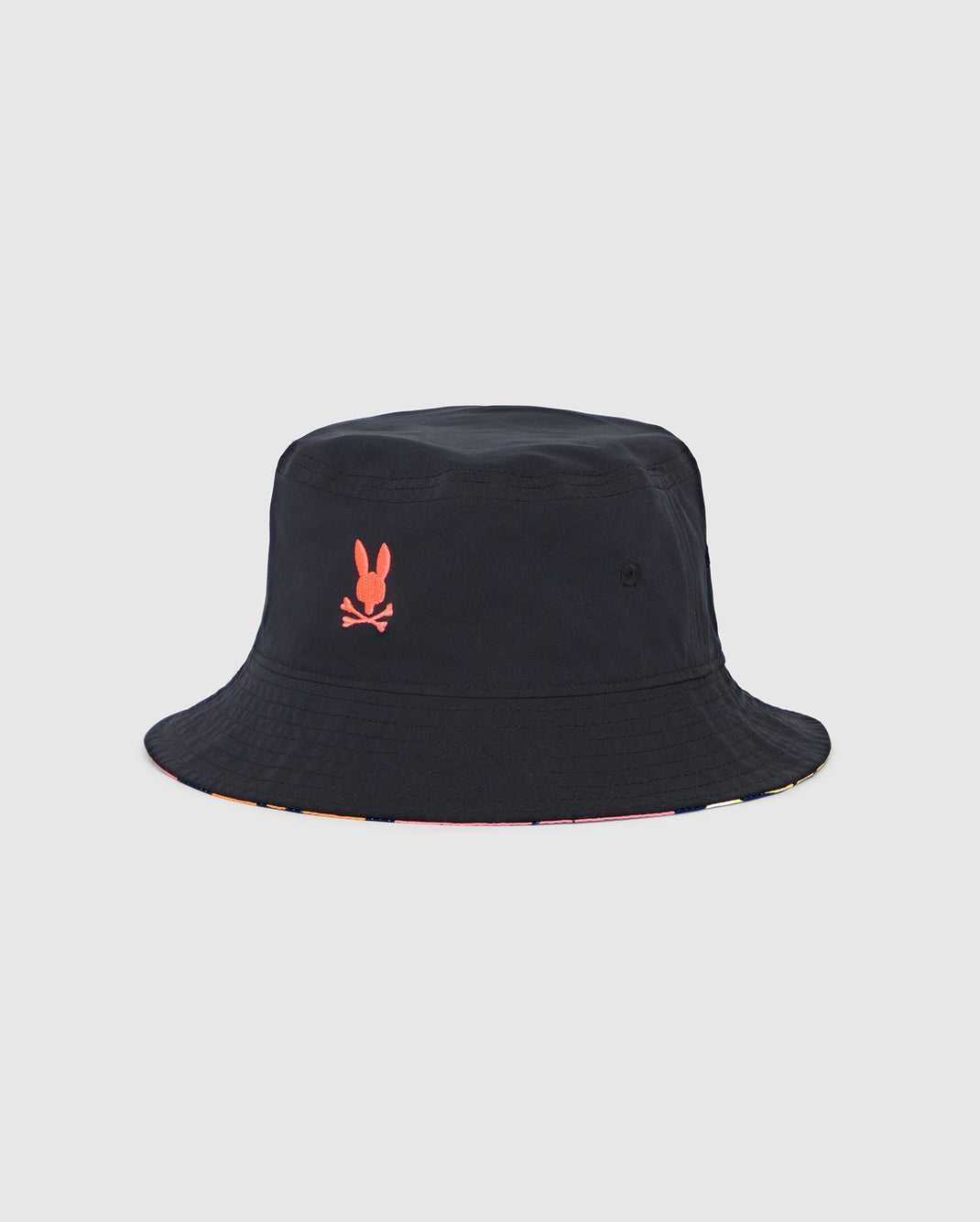 Chapeaux Psycho Bunny Mentz Reversible Bucket Hat Bleu Marine Enfant | KYU-54901838